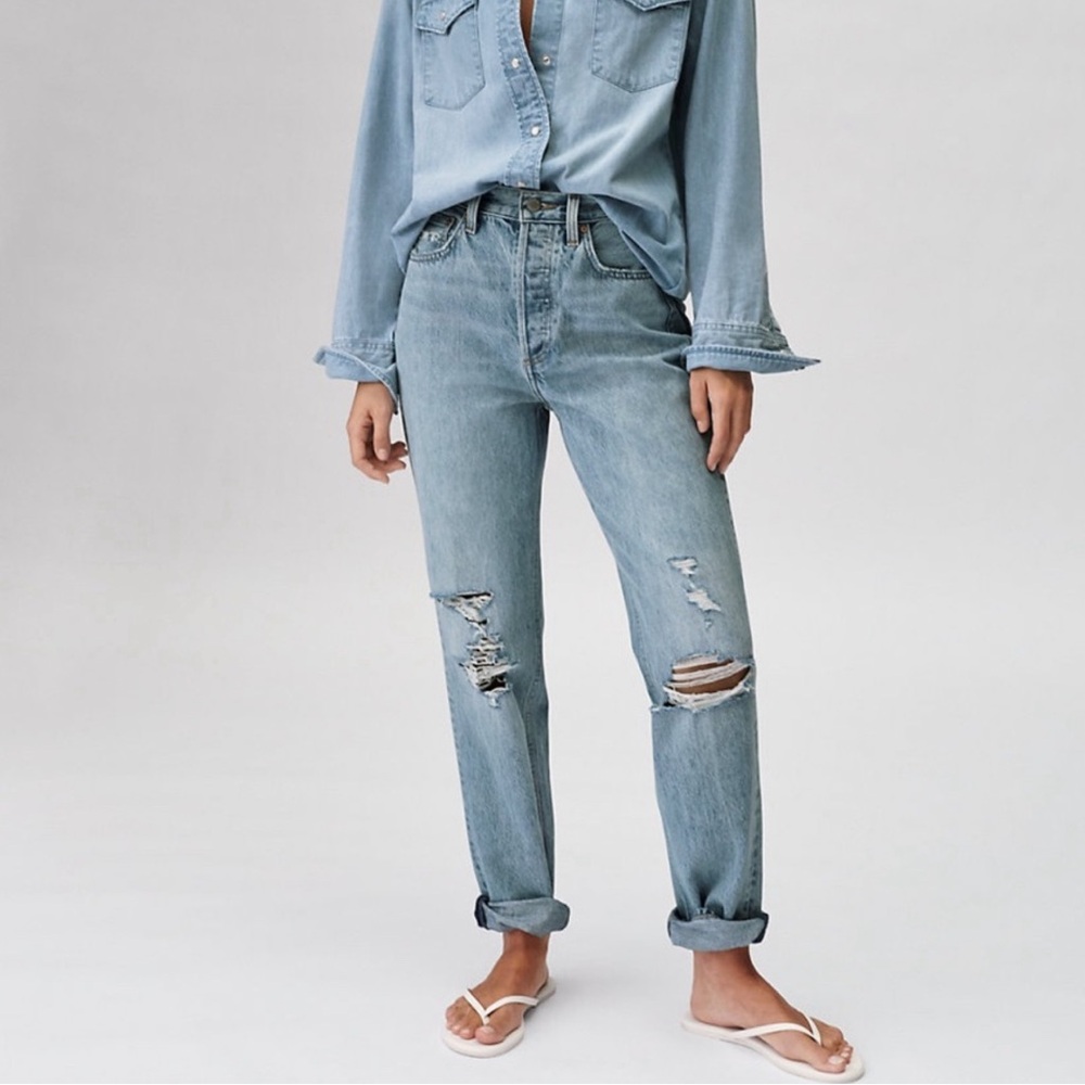 Aritzia Denim Forum The BF High Rise Loose 28L | Sz 25